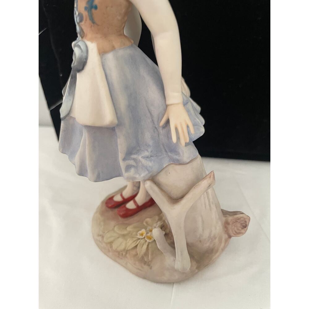 Vintage 1974 Cybis Hansel & Gretel Bisque Porcelain Figurine Set - AS IS - Picture 9 of 11